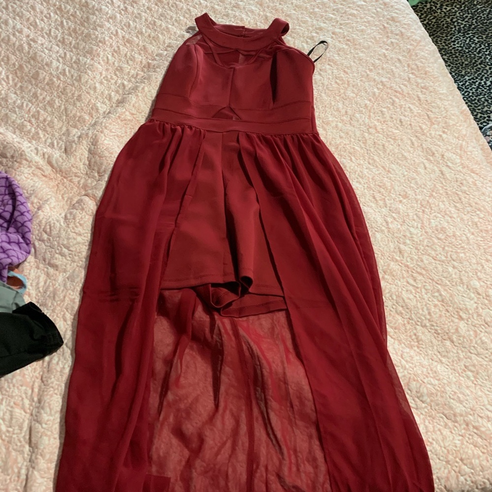 Womens mesh romper dress